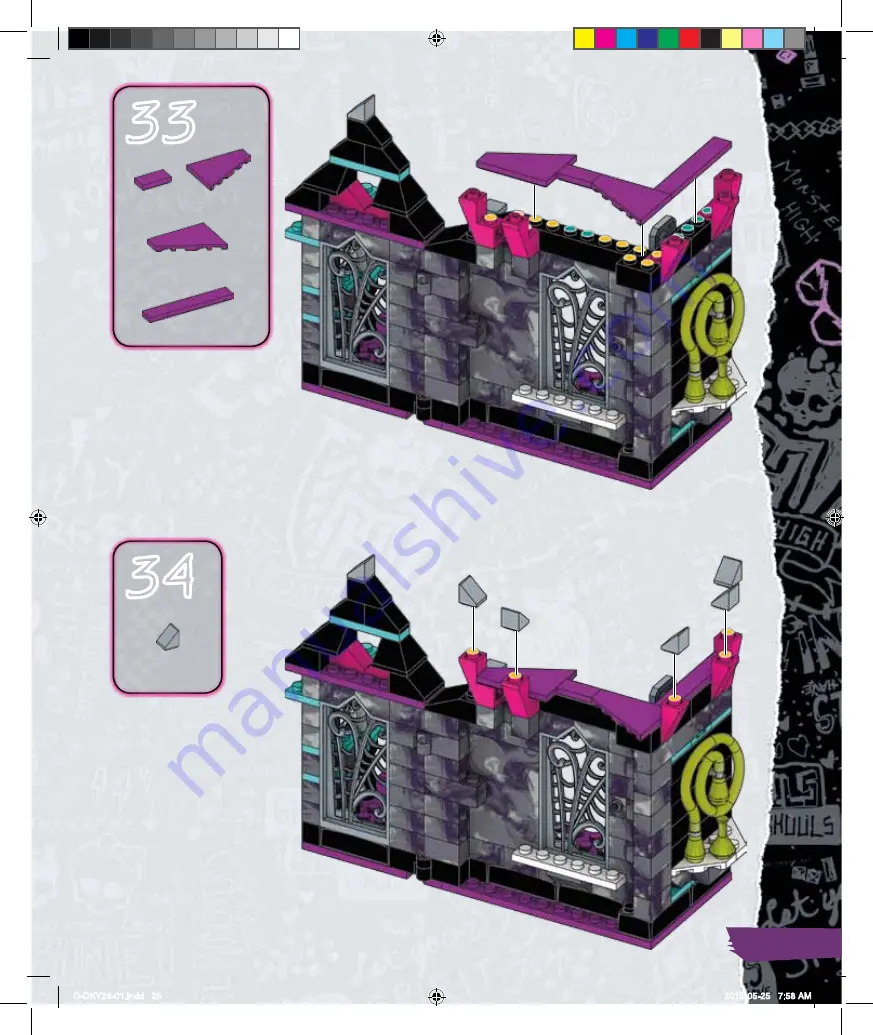 Monster High DKY23 Скачать руководство пользователя страница 25