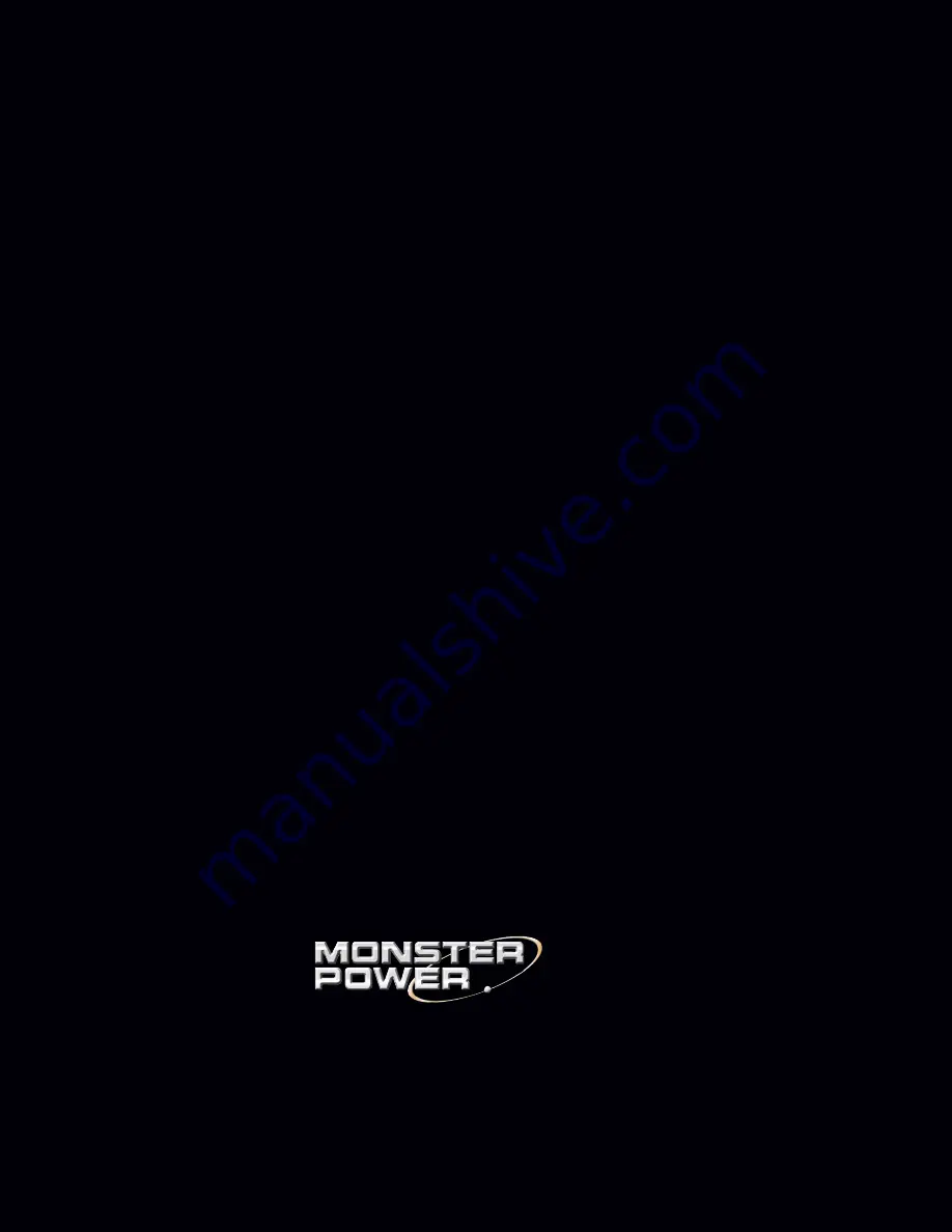 Monster Power Signature MPA 5150 Owner'S Manual Download Page 25