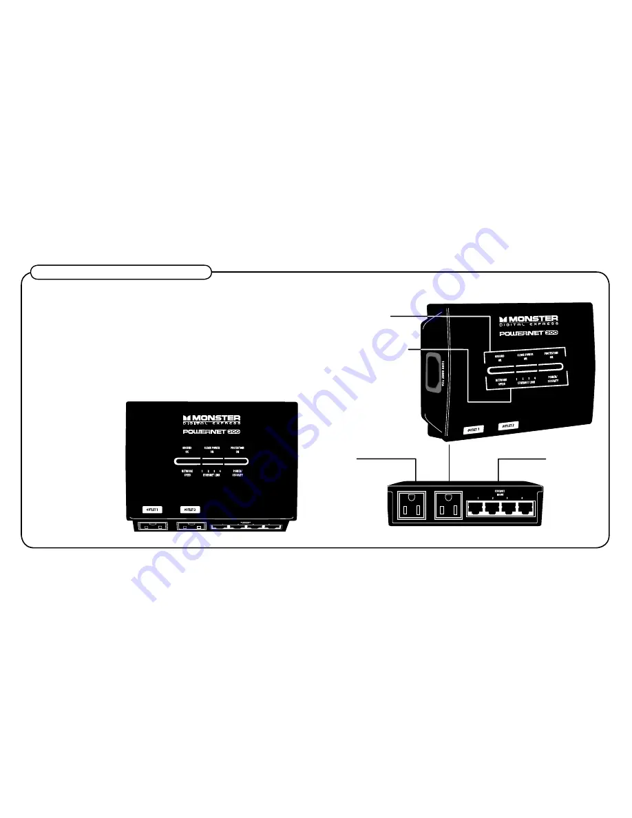 Monster Digital Life PowerNet 300 Instructions And Warranty Information Download Page 3