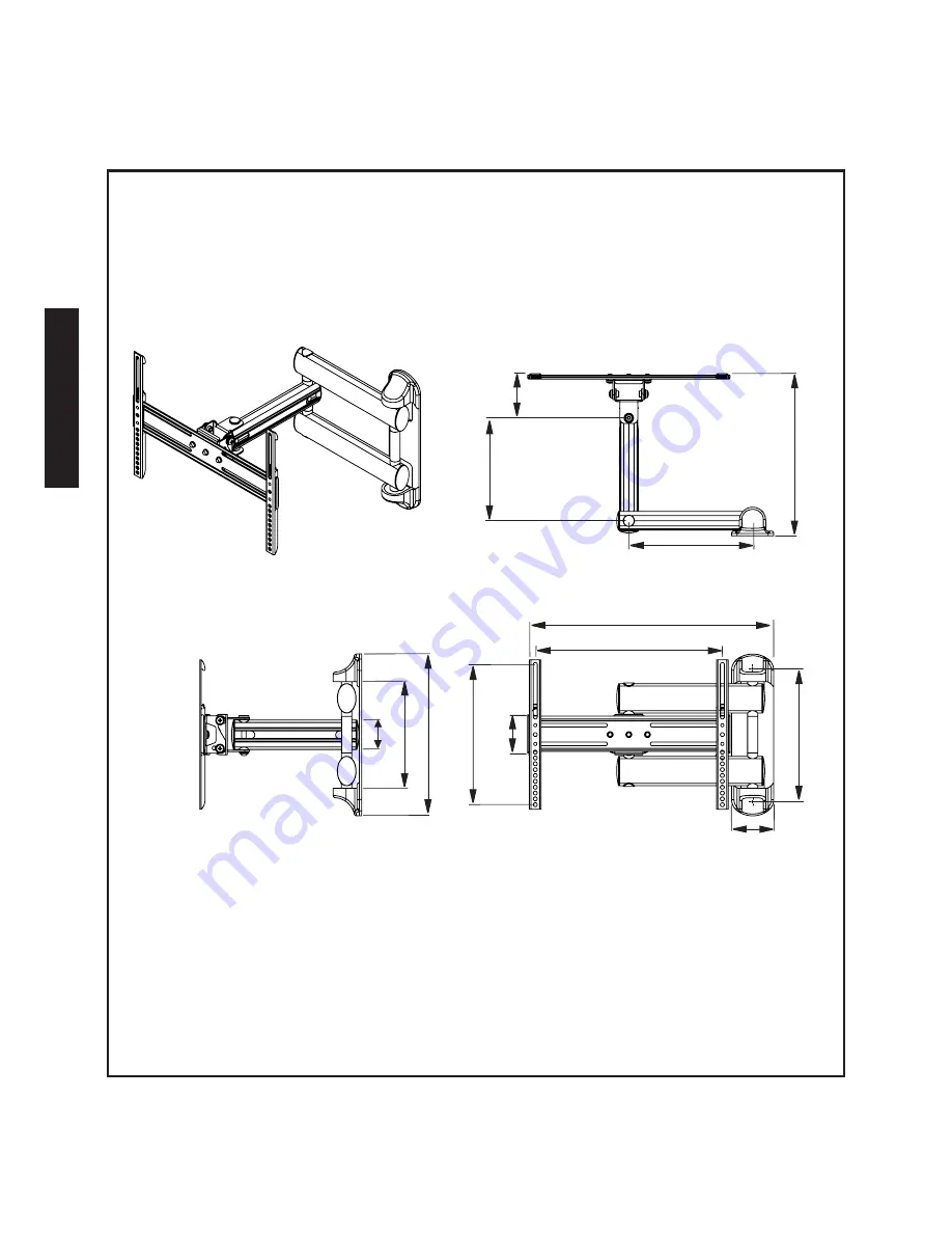 Monster FLATSCREEN Medium Articulating Mount User Manual & Warranty Download Page 38