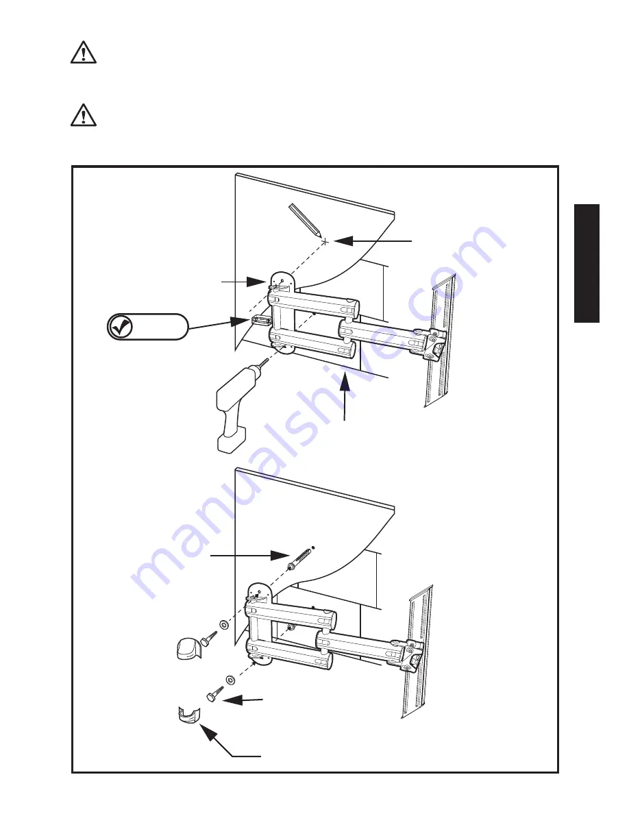 Monster FLATSCREEN Medium Articulating Mount User Manual & Warranty Download Page 47