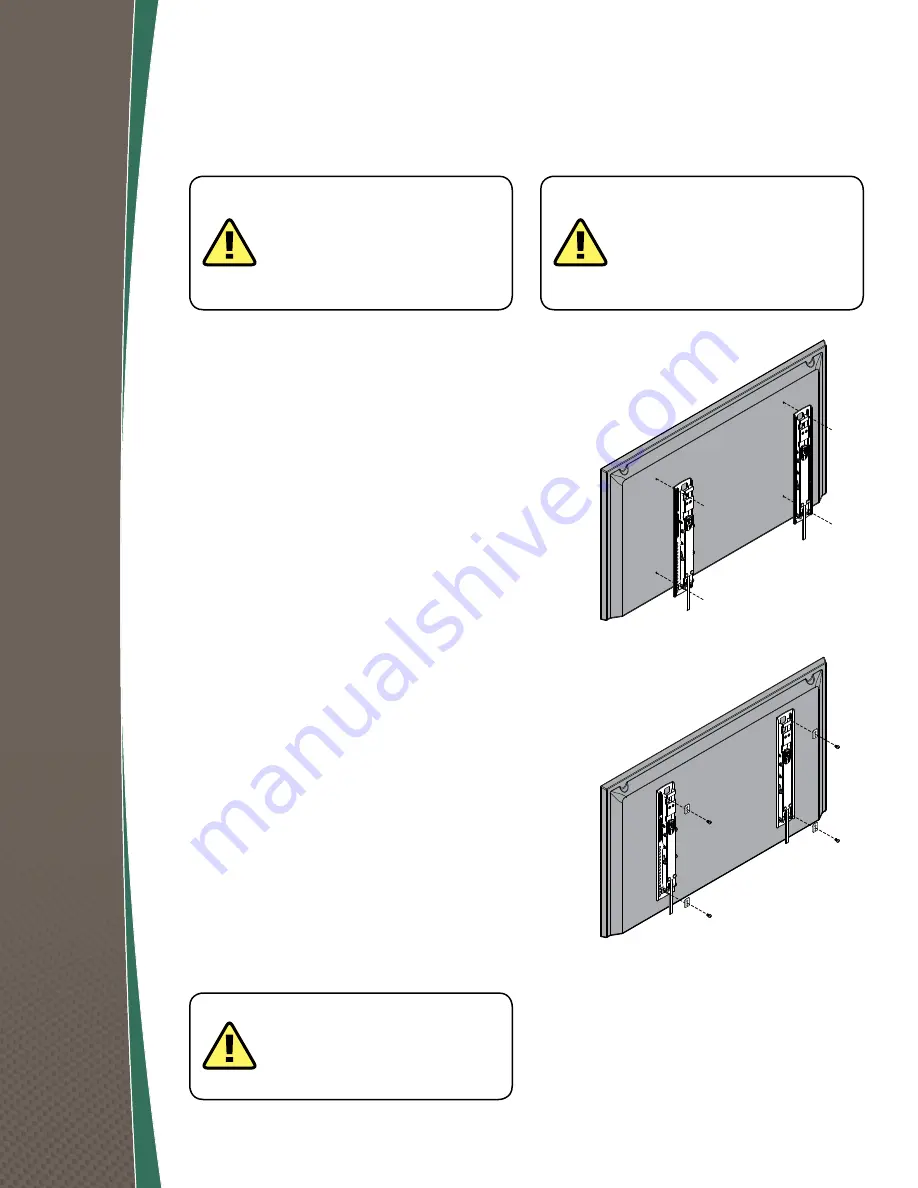 Monster Flatscreen SUPERTHIN Installation Manual And Warranty Download Page 13