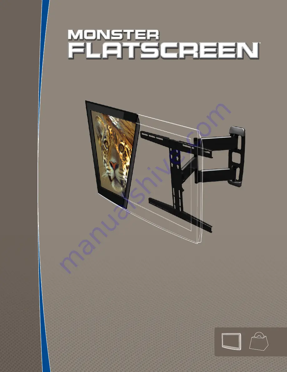 Monster Flatscreen Installation Manual And Warranty Download Page 1