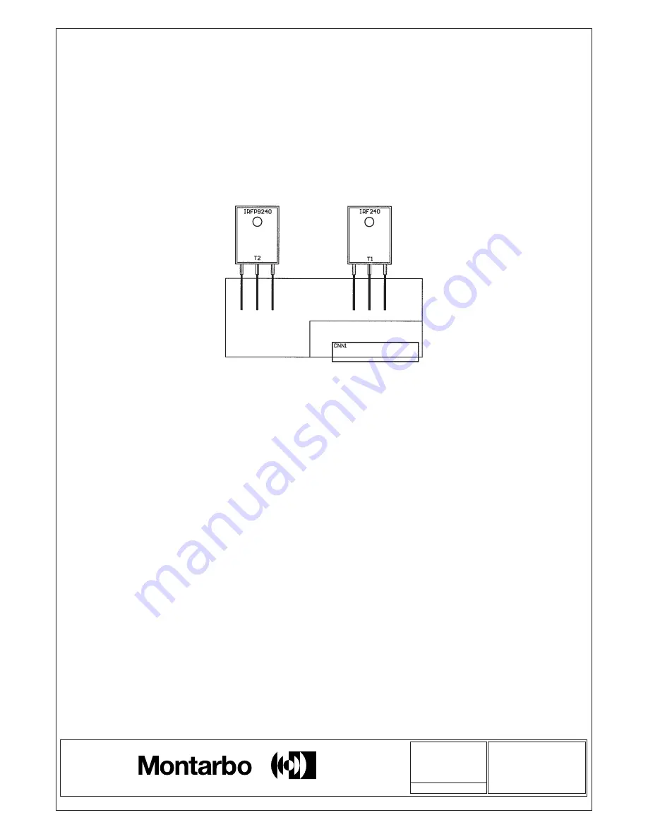 Montarbo MT 180 A Service Manual Download Page 14