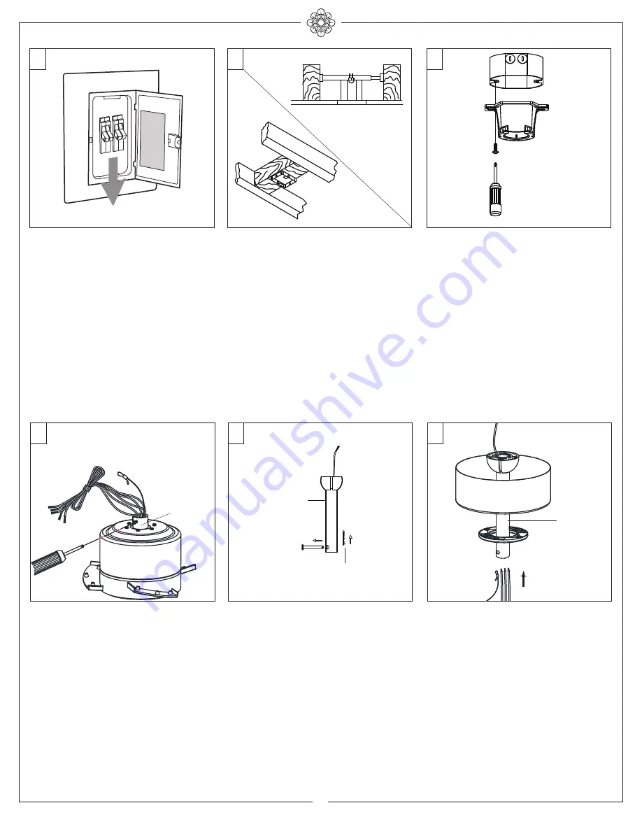 Monte Carlo Fan Company 3ROZR44 Series Owner'S Manual And Installation Manual Download Page 3