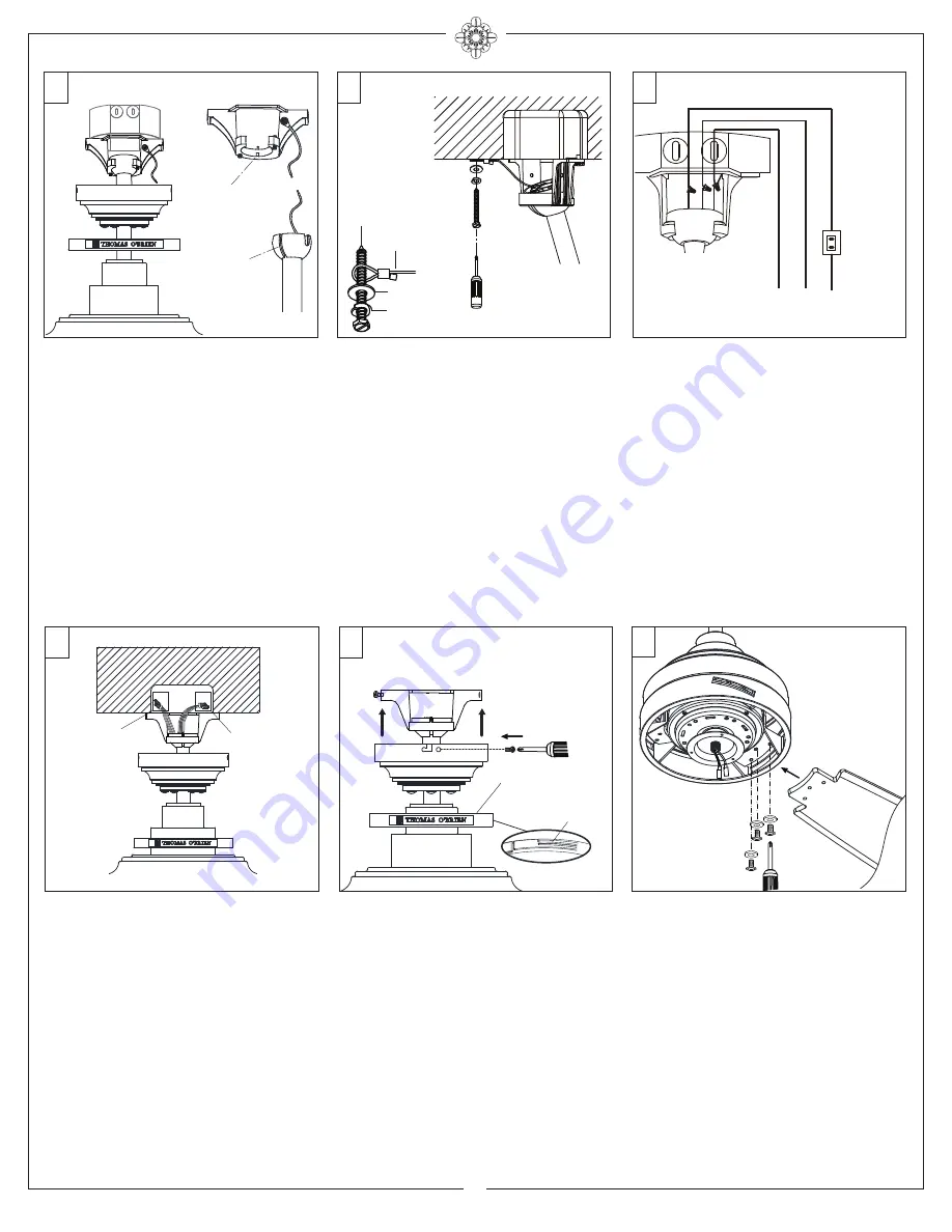 Monte Carlo Fan Company 3TAR56 D Series Owner'S Manual And Installation Manual Download Page 4