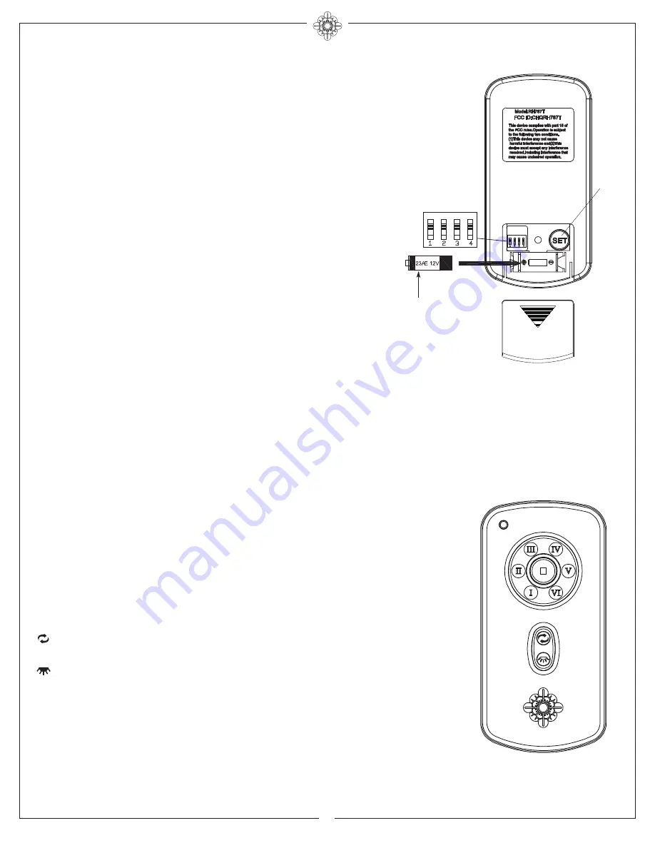 Monte Carlo Fan Company 3TAR56 D Series Owner'S Manual And Installation Manual Download Page 6