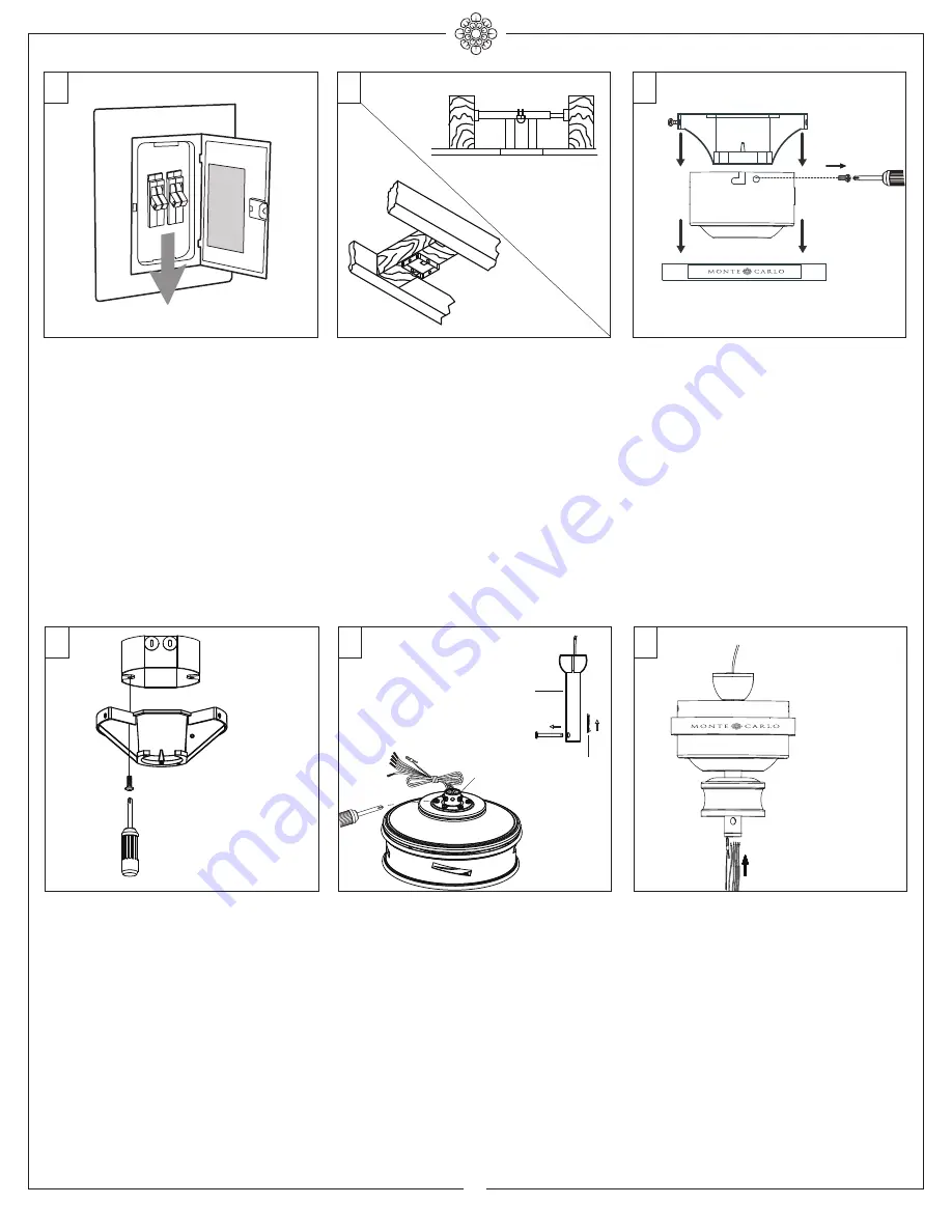 Monte Carlo Fan Company 4LMR56 D Series Скачать руководство пользователя страница 3