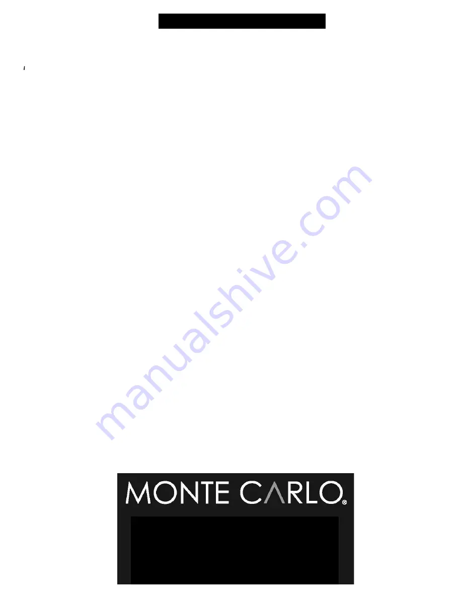 Monte Carlo Fan Company 5WS52XXD-L Series Installation Instructions Manual Download Page 7