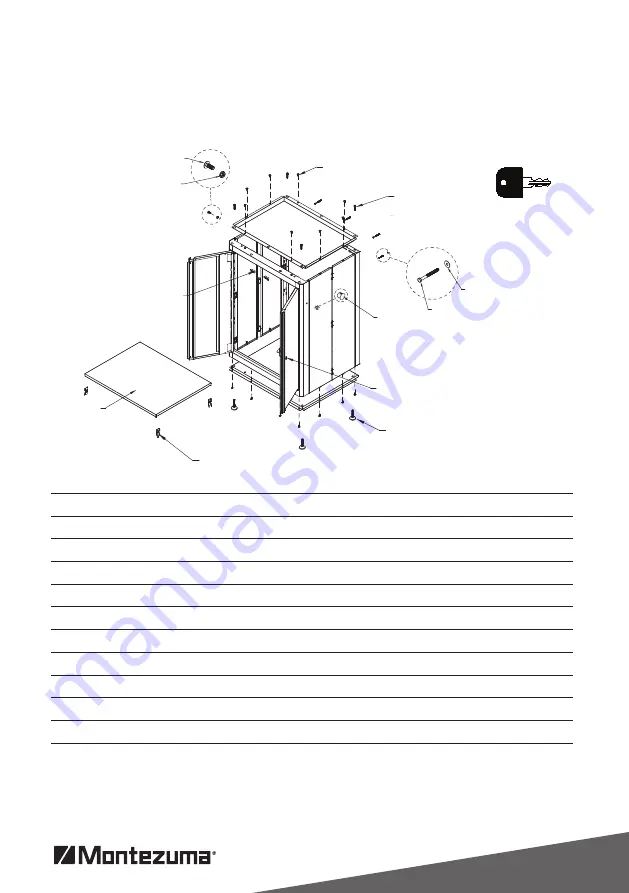 Montezuma GVTOP3024 Owner'S Manual Download Page 9