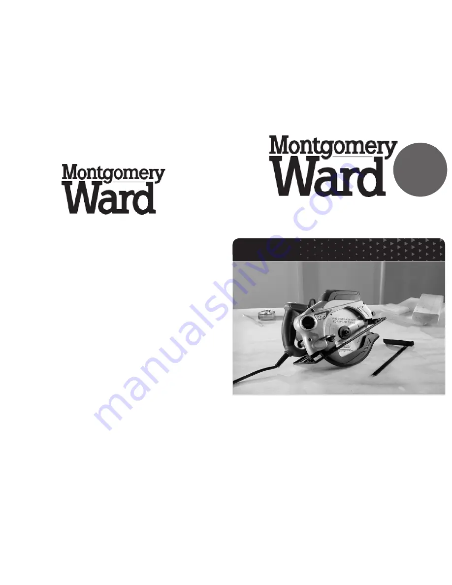 Montgomery Ward 757132 Instruction Manual Download Page 1