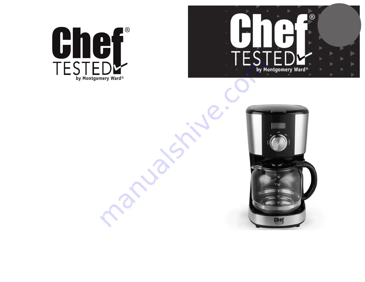 Montgomery Ward Chef TESTED 789019 Instruction Manual Download Page 1