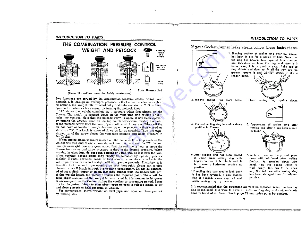 Montgomery Ward MAGIC SEAL 5514B Manual Download Page 6