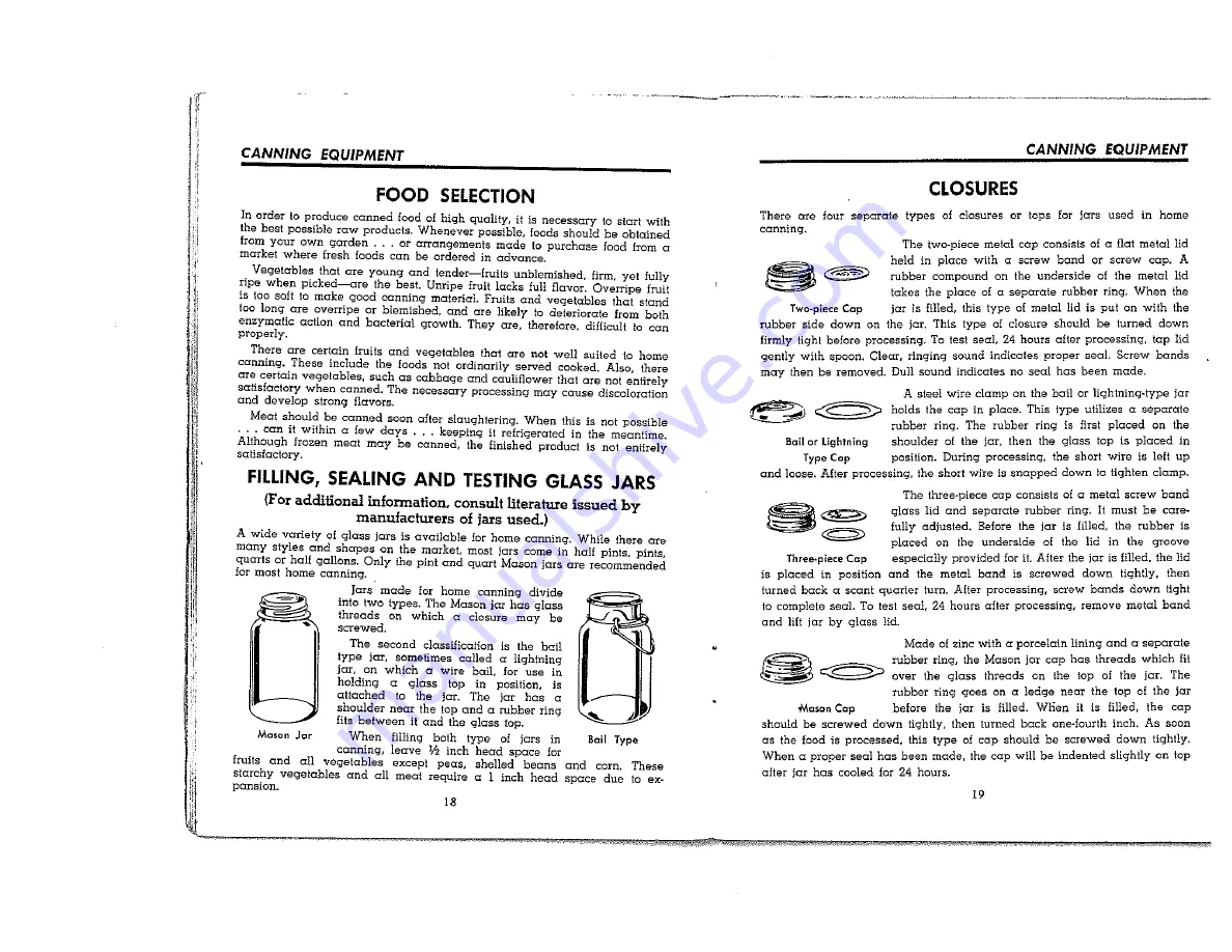 Montgomery Ward MAGIC SEAL 5514B Manual Download Page 11