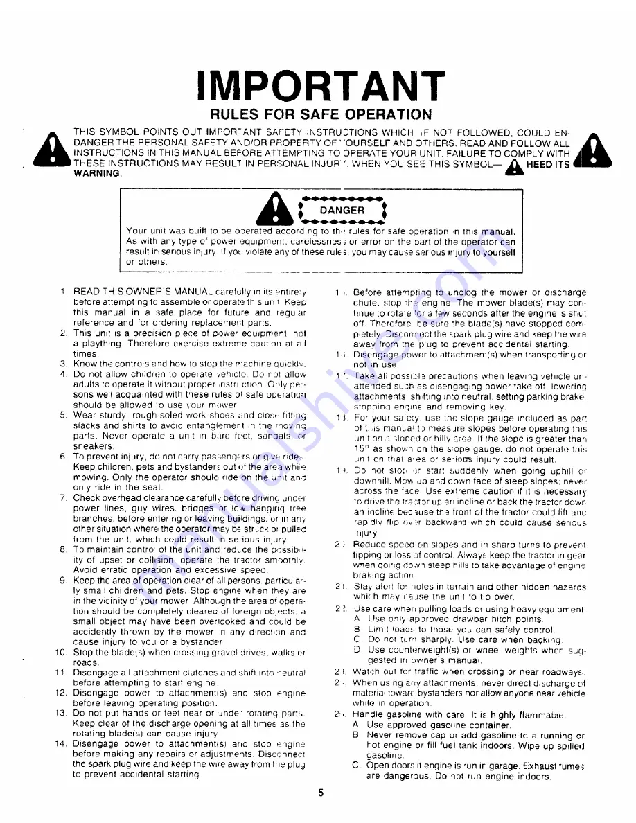 Montgomery Ward TMO-33934A Operating Manual Download Page 5