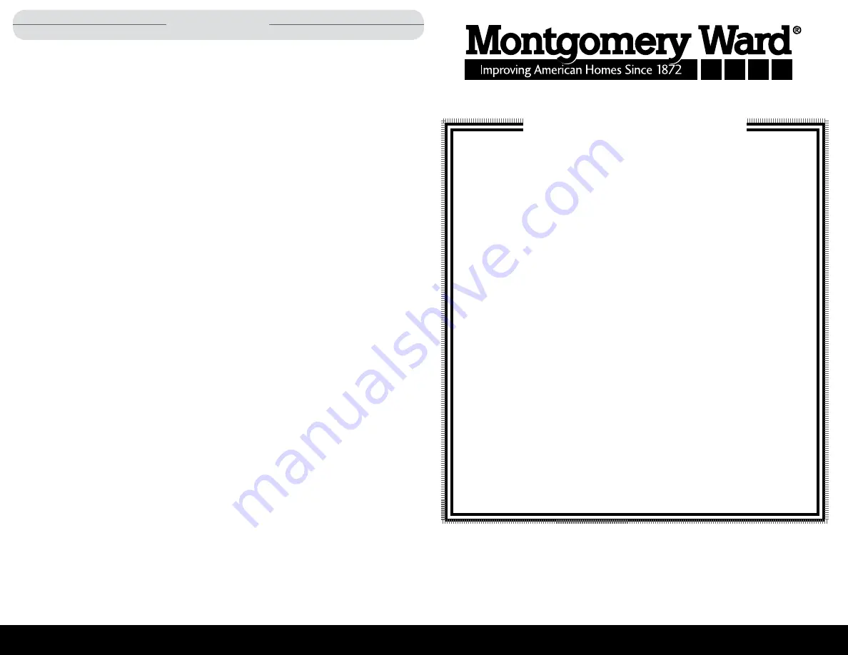 Montgomery Ward V2811-2 Скачать руководство пользователя страница 3