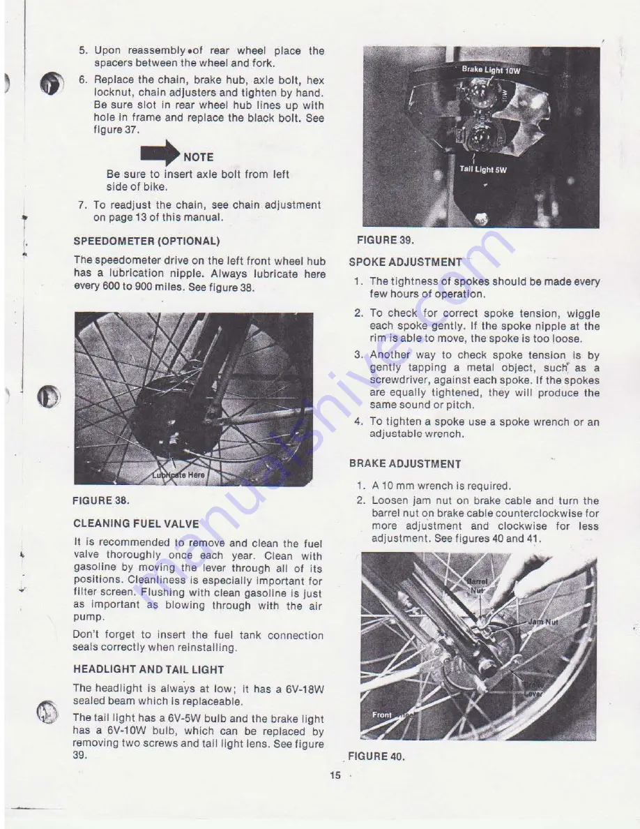 Montgomery Ward ZDW-57008A Owner'S Manual And Parts List Download Page 15