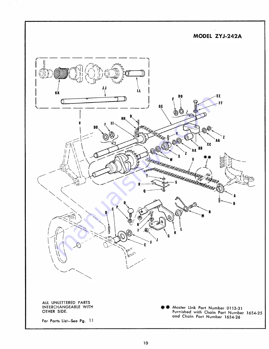 Montgomery Ward ZYJ-242A Скачать руководство пользователя страница 10