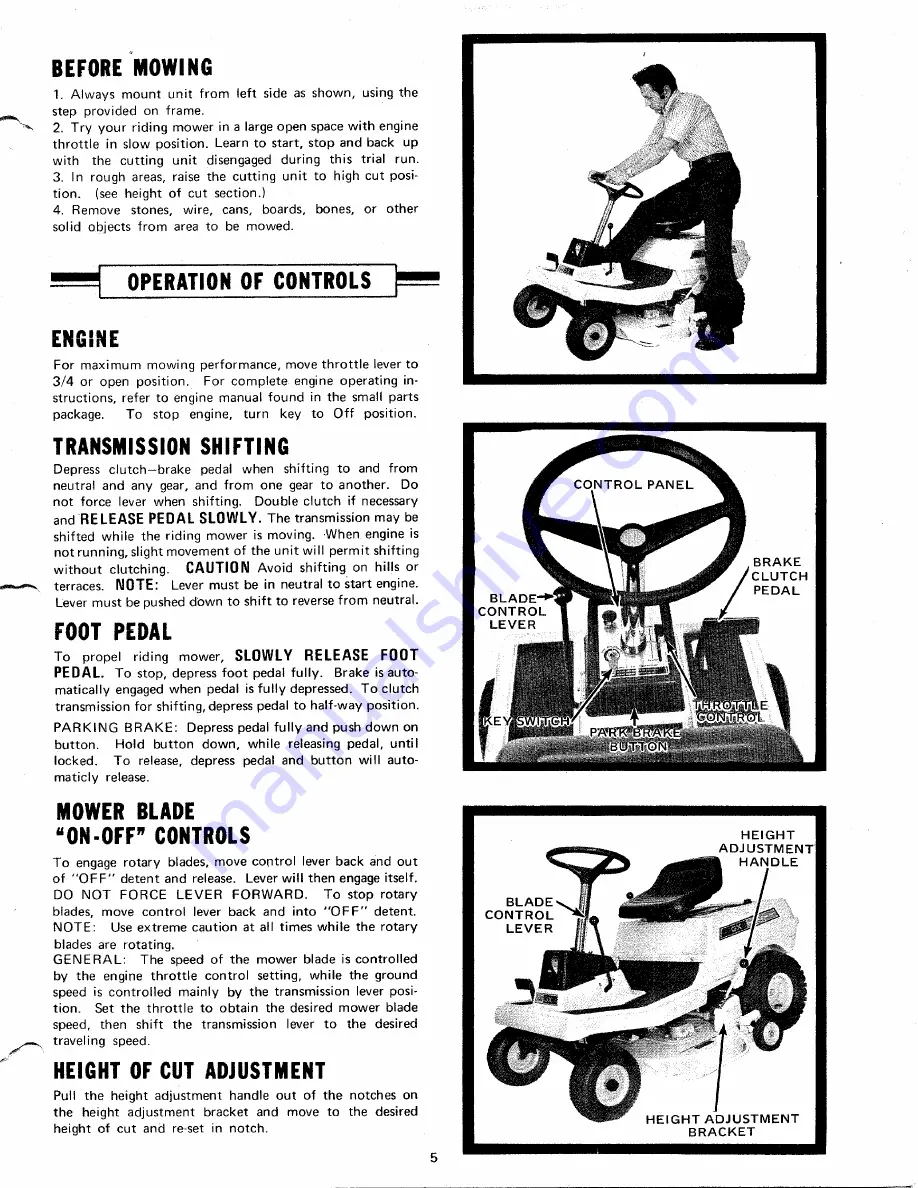 Montgomery Ward ZYJ-96B Owner'S Manual And Parts List Download Page 5