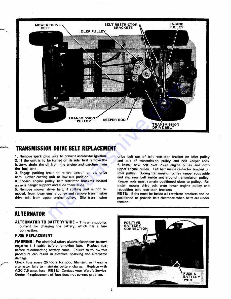 Montgomery Ward ZYJ-96B Скачать руководство пользователя страница 7