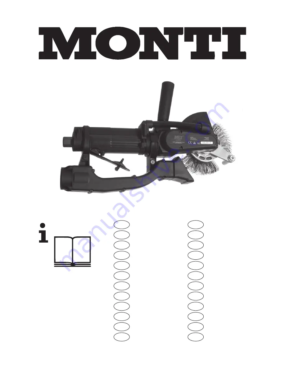 Monti MBX Bristle Blaster 3500X User Manual Download Page 1