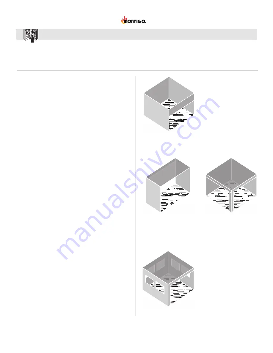 Montigo CabanaFire PL42VO Installation & Maintenance Manual Download Page 10