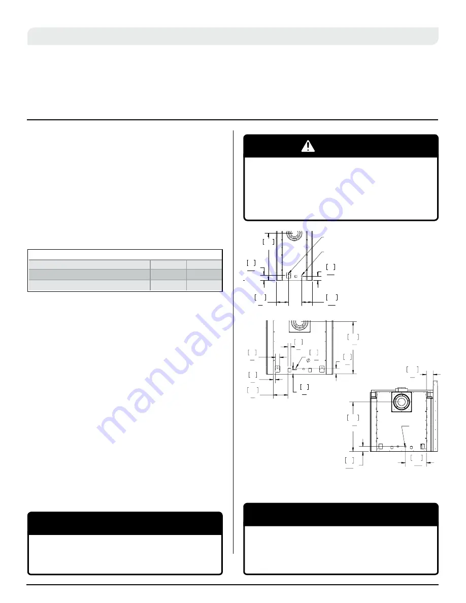 Montigo H38CLNI-2 Installation And Maintenance Manual Download Page 25