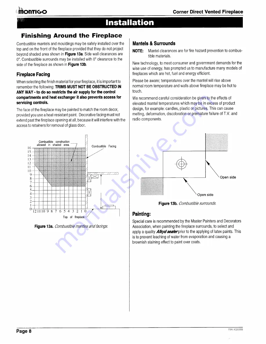 Montigo M38DV-CL Installation & Operation Manual Download Page 8