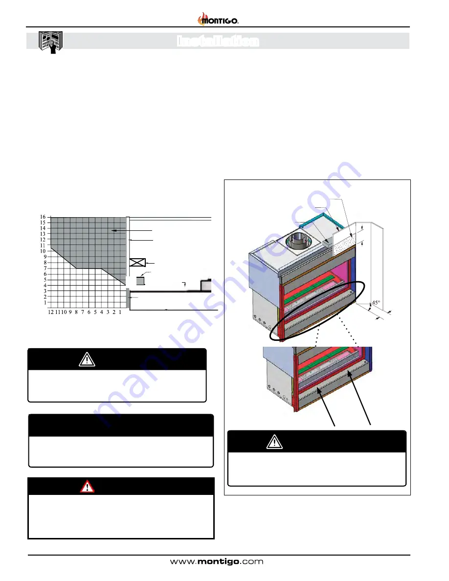 Montigo PL38DF Installation & Maintenance Manual Download Page 22