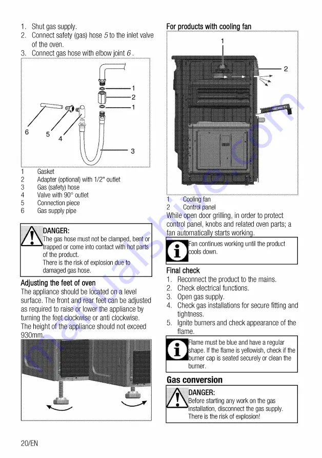 Montpelier MDF100K Installation And Operating Instructions Manual Download Page 21