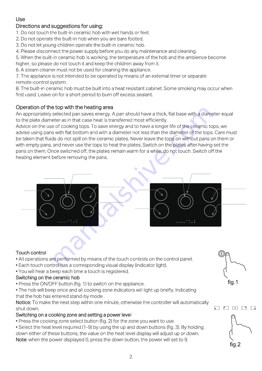 montpellier CT750 Installation And Operating Instructions Manual Download Page 4