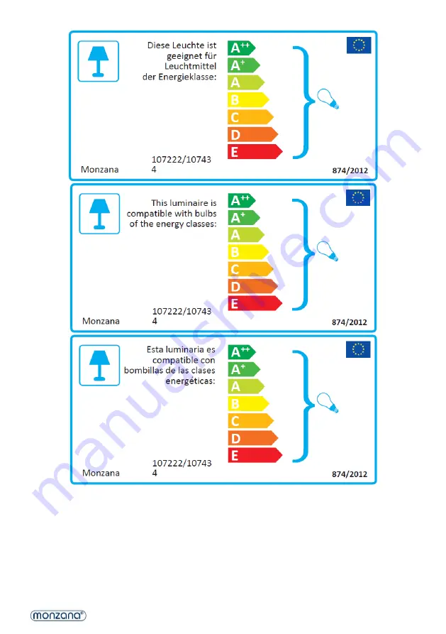 Monzana 107222 Manual Download Page 3