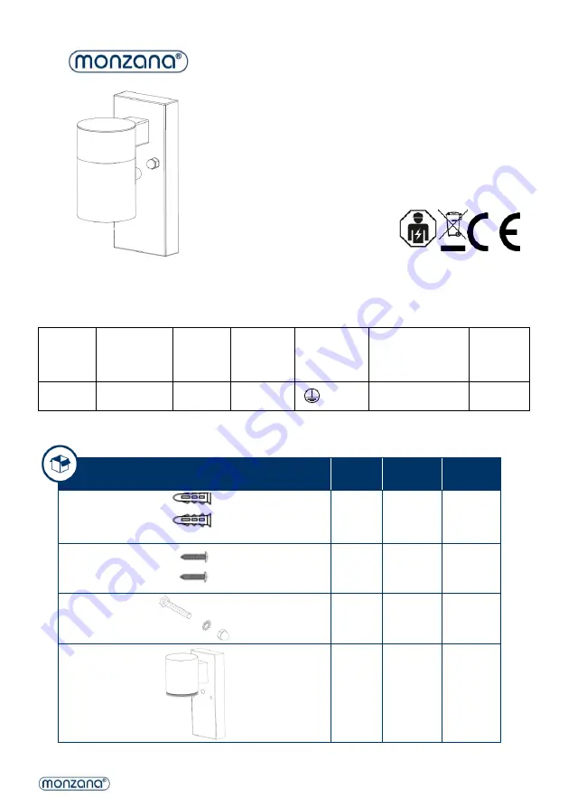 Monzana 107225 Manual Download Page 1