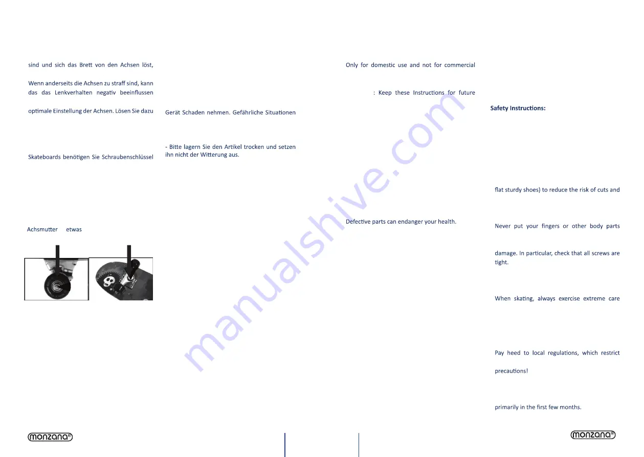 Monzana Tree Instructions Manual Download Page 3