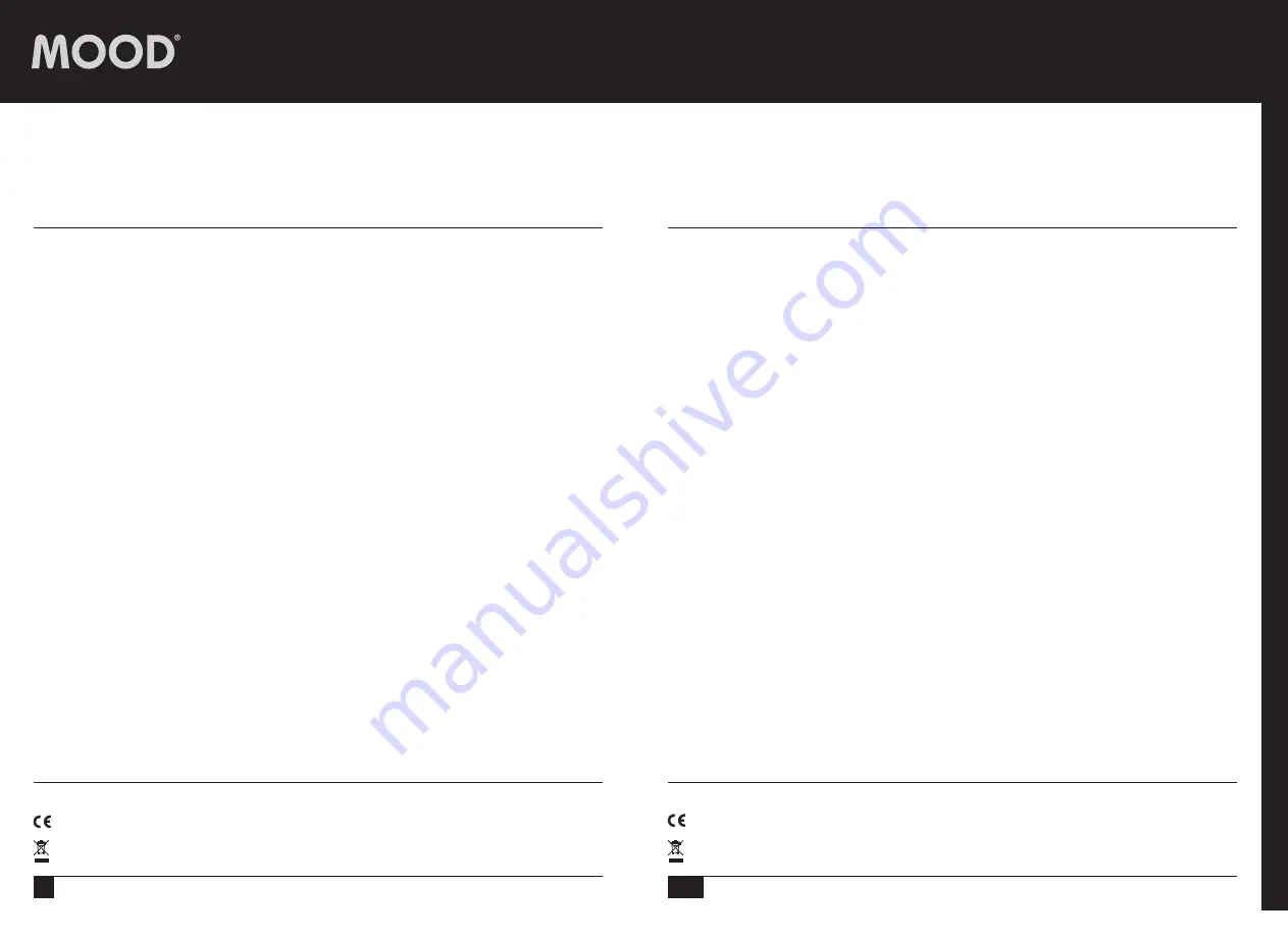 MOOD HY-SS021 Installation And Operating Instructions Download Page 3