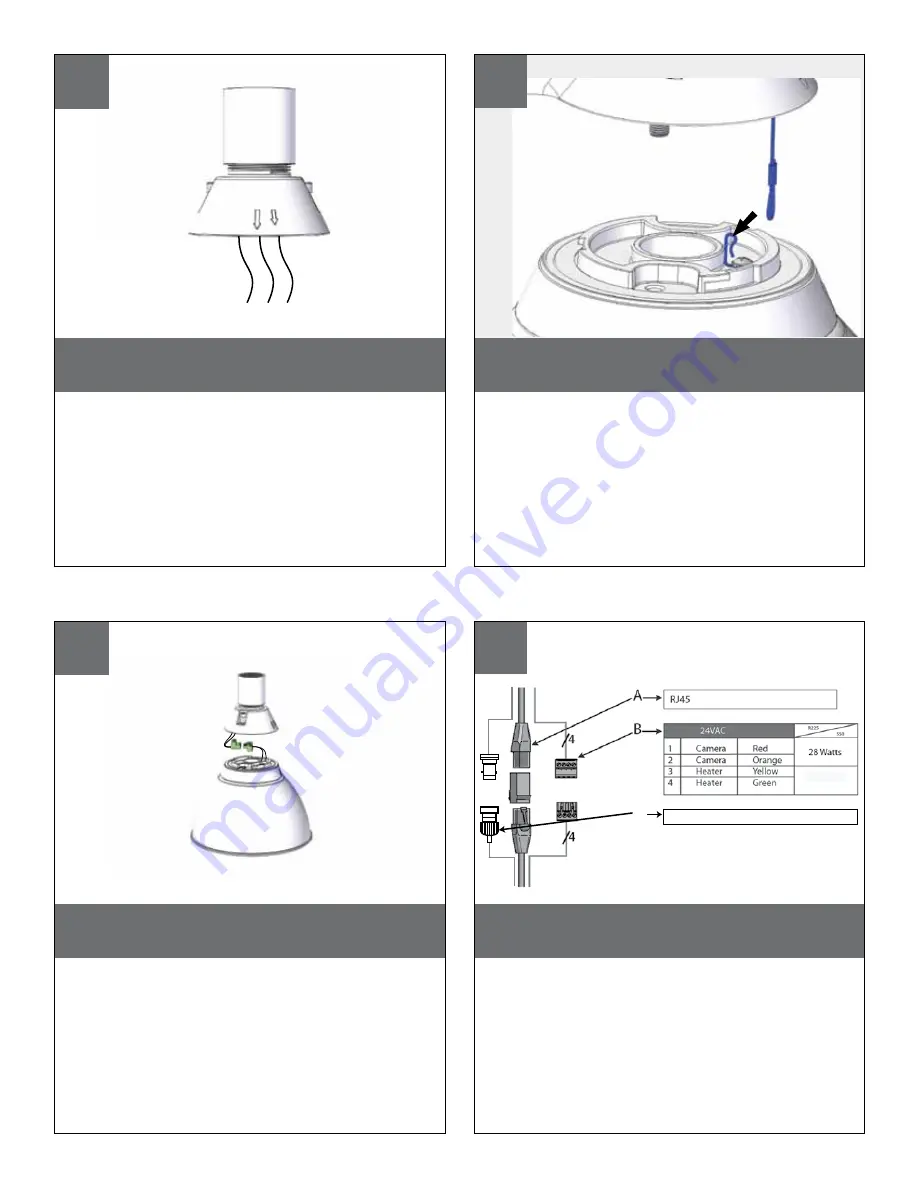 Moog Videolarm RHW75T12N Installation And Operation Instruction Manual Download Page 7