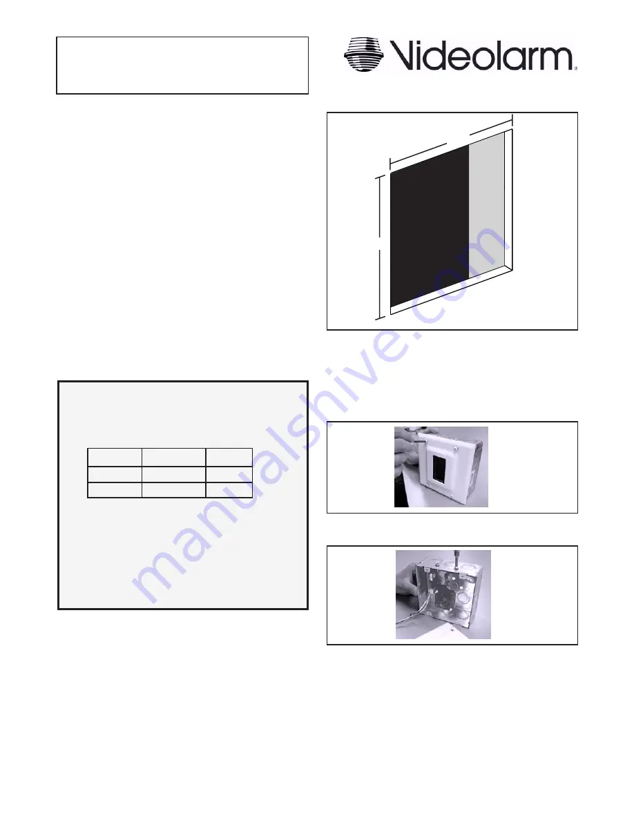 Moog Videolarm WARRIOR 5 Product Instructions Download Page 1