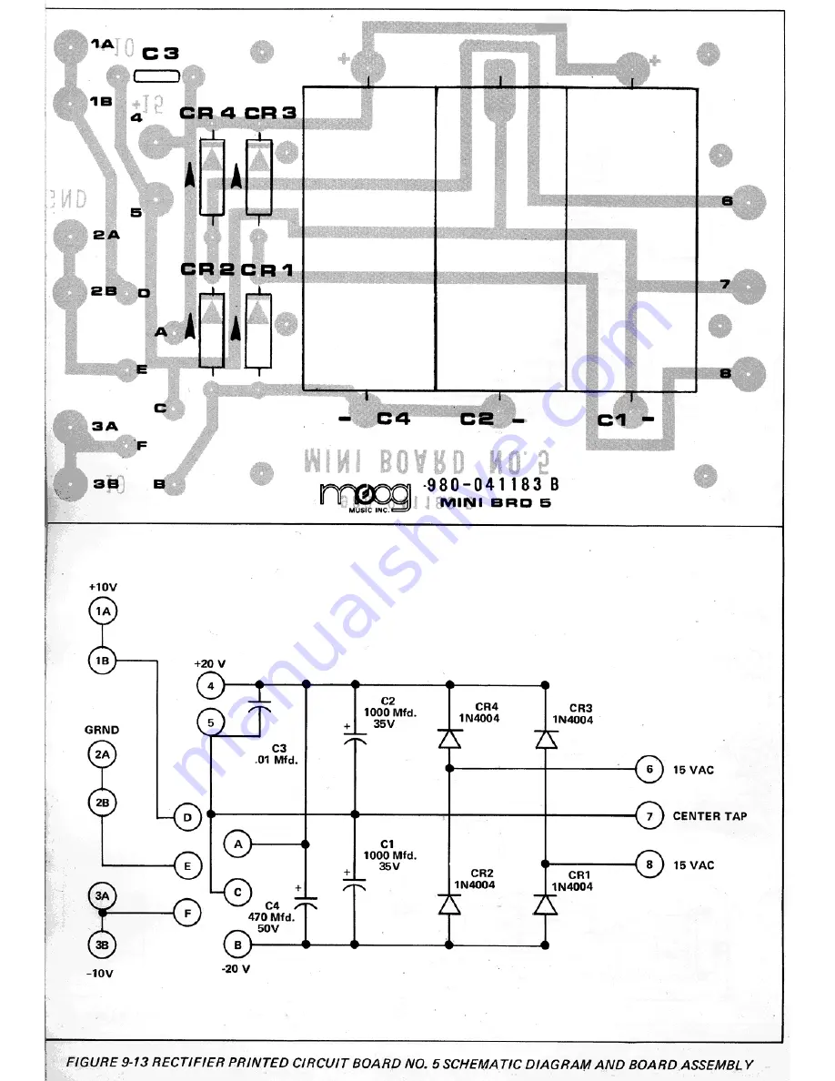 Moog Minimoog 204D Service Manual Download Page 15