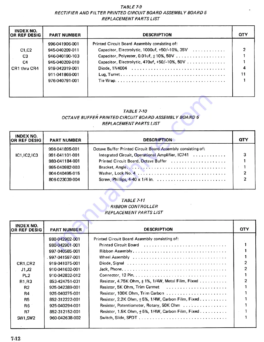 Moog Minimoog 204D Service Manual Download Page 32