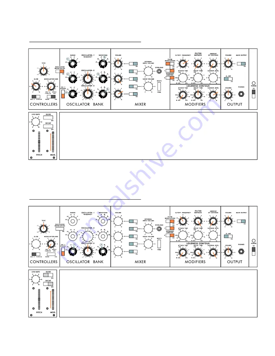 Moog MINIMOOG MODEL D User Manual Download Page 75