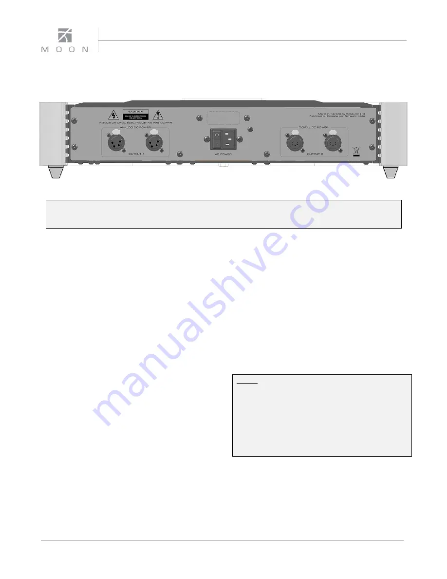 moon Evolution 820S Owner'S Manual Download Page 8