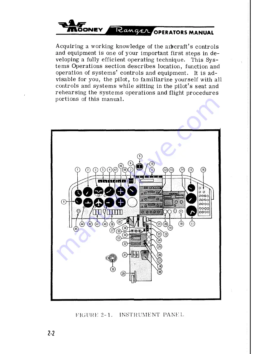 Mooney 20-1147 Operator'S Manual Download Page 16