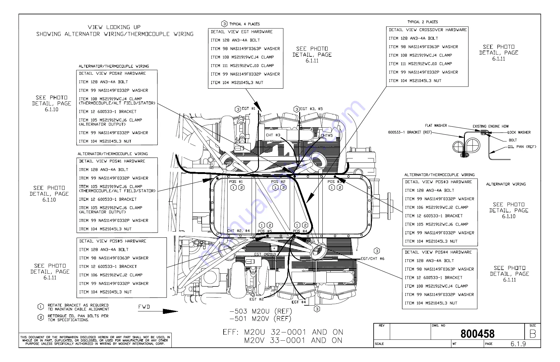 Mooney 33-0001 Service And Maintenance Manual Download Page 830