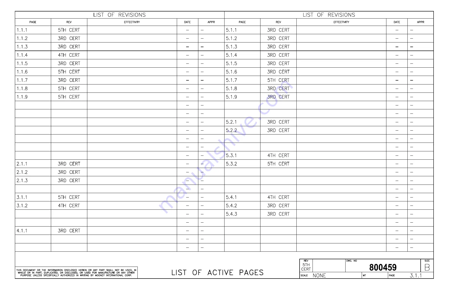 Mooney 33-0001 Service And Maintenance Manual Download Page 867