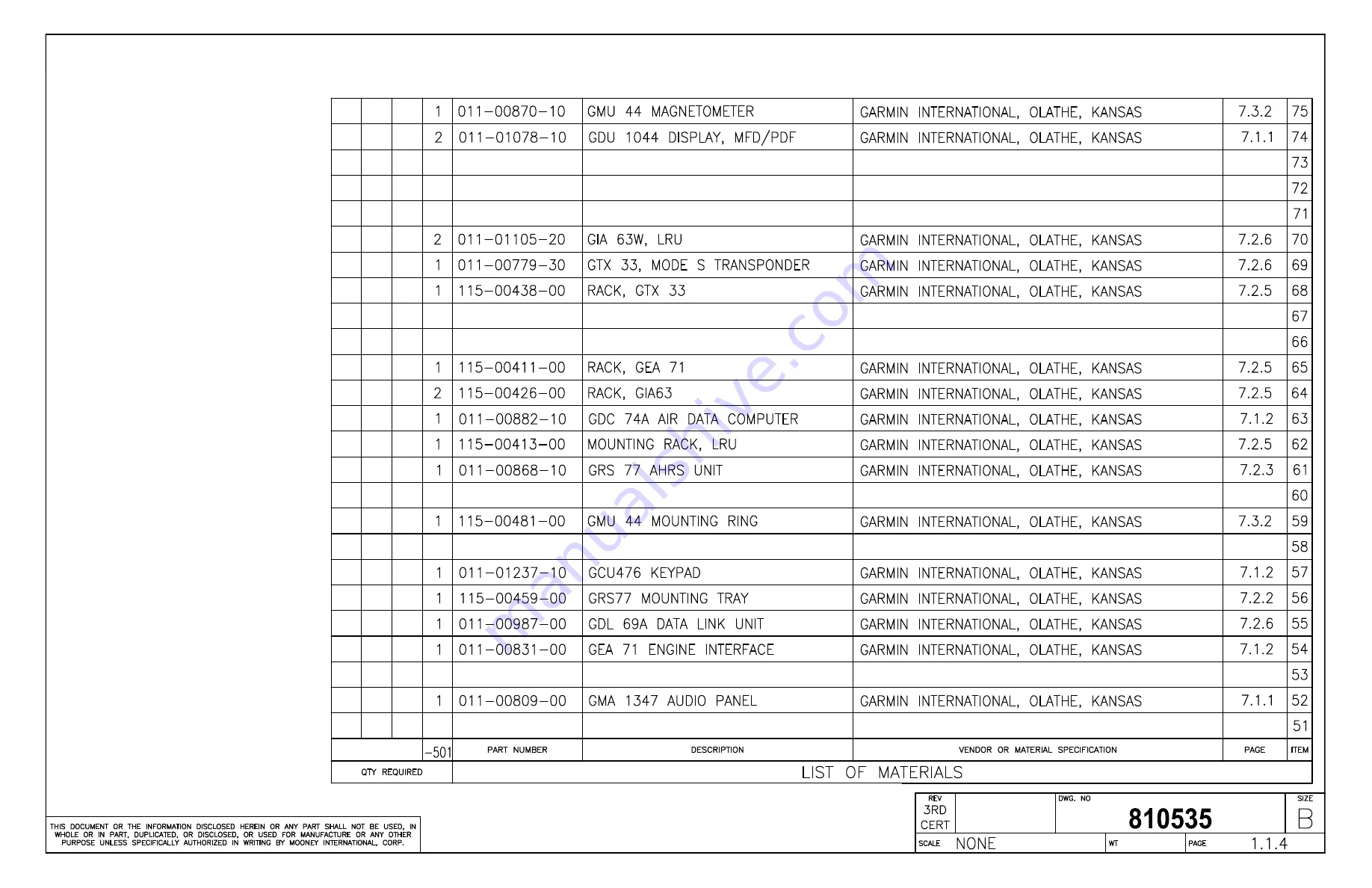 Mooney 33-0001 Скачать руководство пользователя страница 973