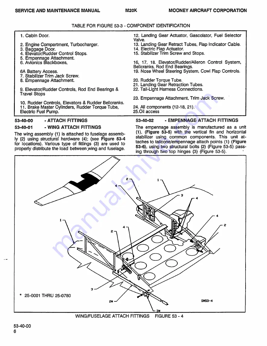 Mooney M20K Service And Maintenance Manual Download Page 243