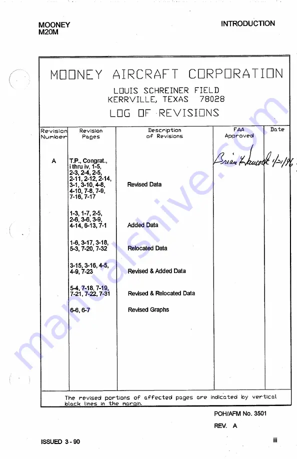 Mooney M20M Pilot Operating Handbook Download Page 7