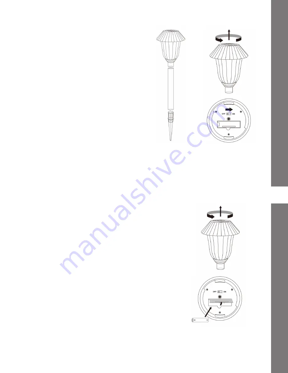 MOONRAYS 26245 Assembly Instructions Download Page 3