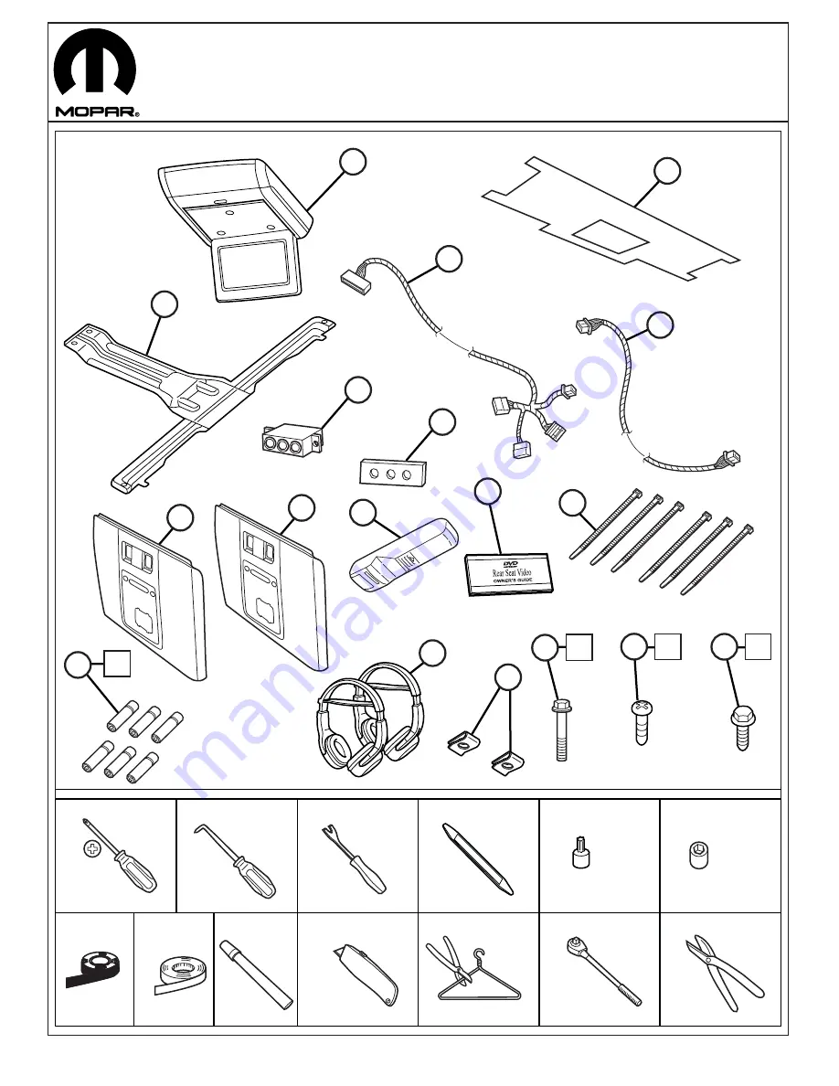 Mopar 82211244 Скачать руководство пользователя страница 1