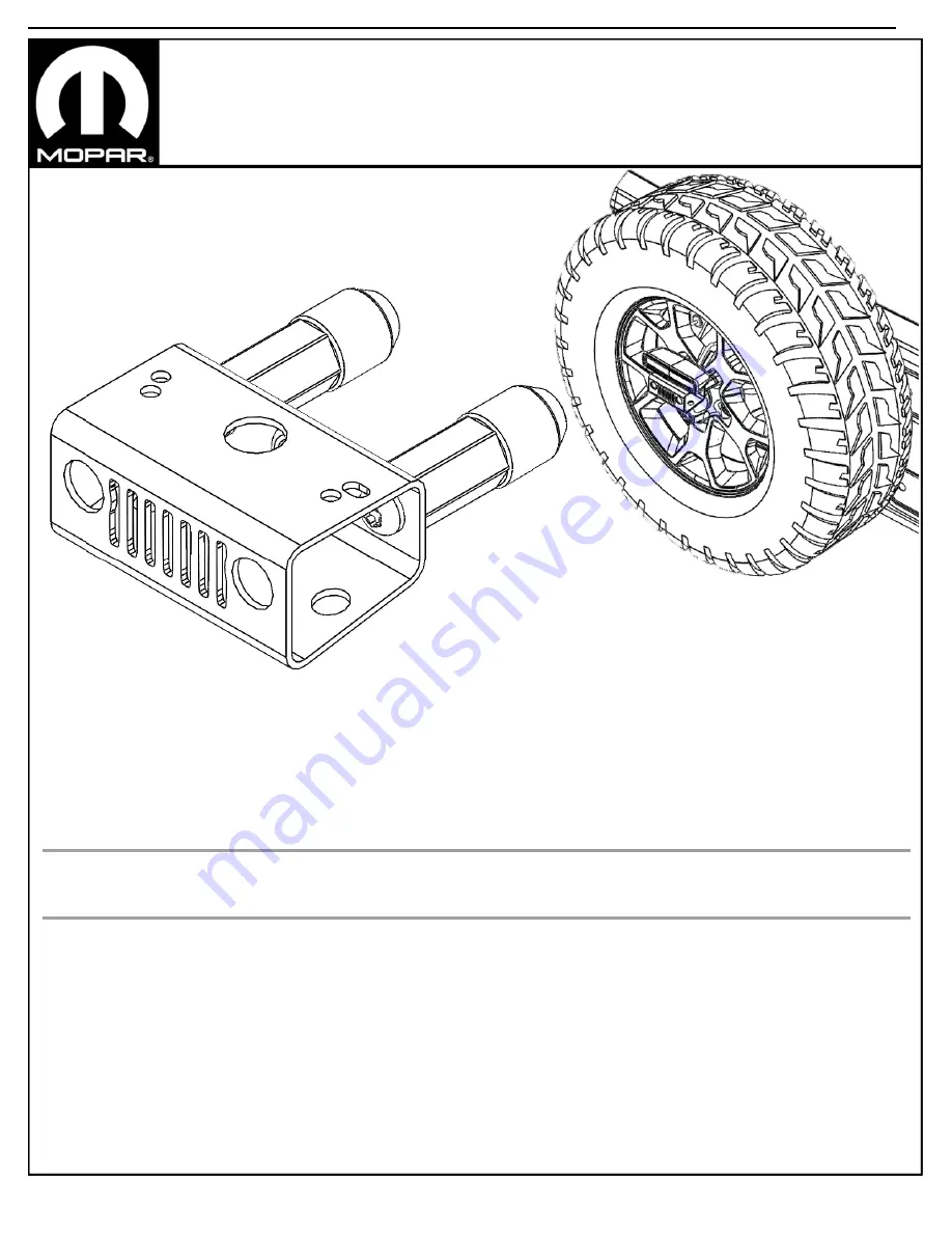 Mopar JL CHMSL Manual Download Page 1